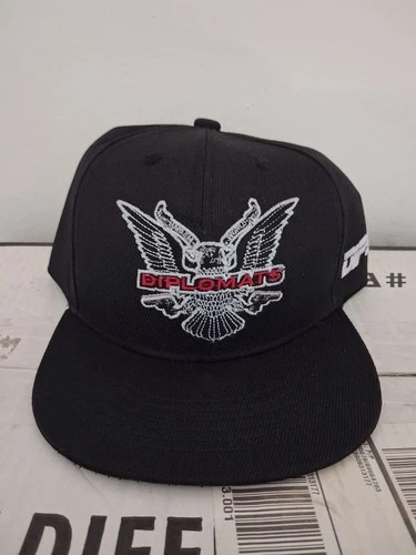 Diplomats Dipset Snapback Hat Unisex Adults Black  - product listing photo