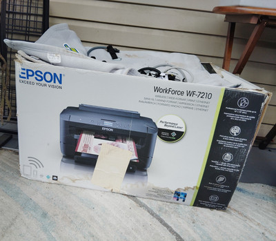 Epson WorkForce WF-7210 Color Inkjet Wide-Format A3 Duplex Wireless Printer