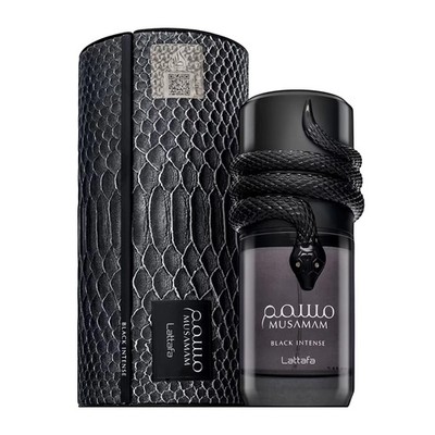 Lattafa Musamam Black Intense Eau de Parfum / Intensiver Herrenduft mit Salbei,