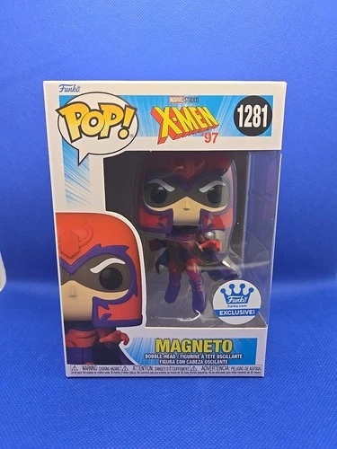 Funko Pop! Marvel #1281 Magneto X-Men '97 Funko Shop Exclusive New w/ Protector