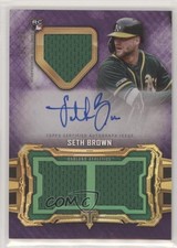 2020 Topps Triple Threads Amethyst 29/75 Seth Brown #RFPAR-SB Auto 0c6