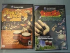 Donkey Kong Jungle Beat Nintendo Game Cube, Game 2005 & Donkey Konga W/manuals