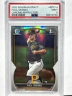 Paul Skenes 2023 Bowman Chrome Refractor #BDC14 Pirates RC Rookie MINT PSA 9