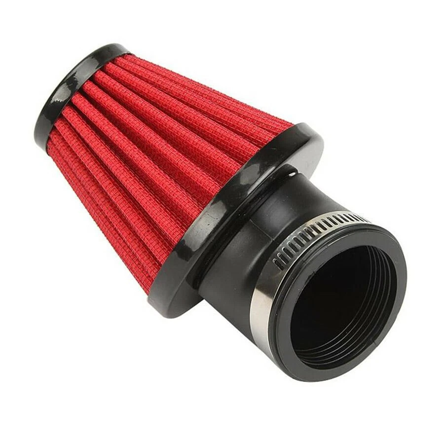 1x Universal 42mm Air Filter Pod 45 Angled 150cc-250cc Motorcycle ATV Dirt Bike Foto 4 de 4