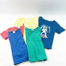 NWT Lot of 6 Tucker + Tate Front Pocket T-Shirts Kid Dangerous Koala Shirt 6M