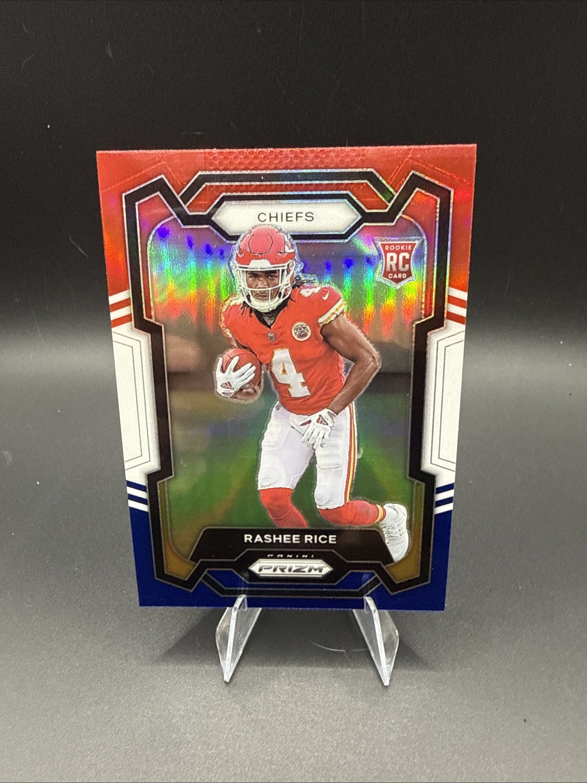 2023 Panini Prizm - Rookies Rashee Rice #350 Red White & Blue Prizm (RC)