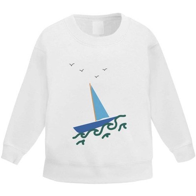 Kinder Sweatshirt / Pullover / Pulli ''Kleines Boot auf See'' (KW063586)