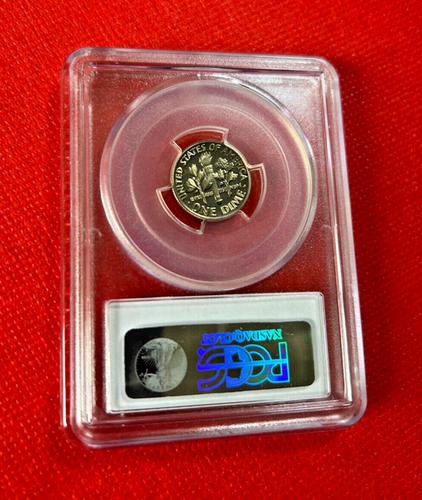 1982 S US 10 CENTS PCGS PR69DCAM - Bild 2 von 2