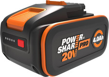 WORX WA3644 Powershare Pro 20V 4.0Ah High-Capacity Battery with Battery Manageme