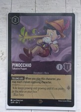 Disney Lorcana Pinocchio Talkative Puppet PAX Promo