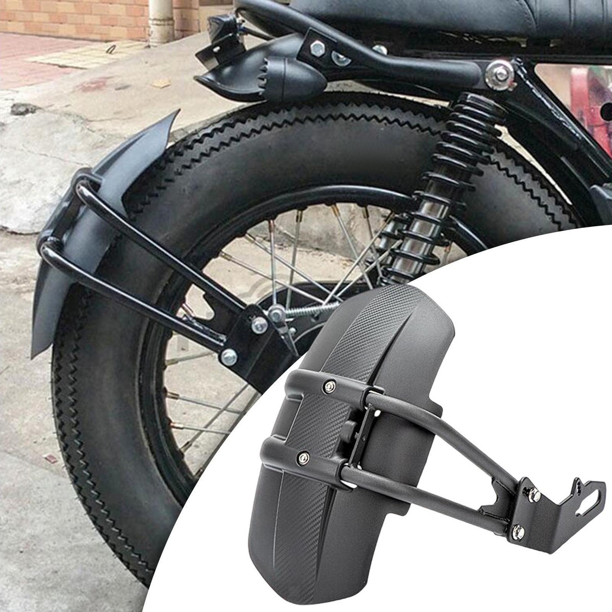 Motorcycle Rear Mudguard, Fairing Cover Replacement Mud Guard