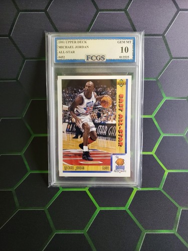 Michael Jordan #452 - 1991 Upper Deck - Graded 10 [FCGS]