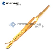 Full Gold C-Curve Nail Pinching Wand Cuticle Pusher Multifuncation Tool