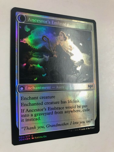 MTG Kindly Ancestor Innistrad:Crimson Vow 022/277 Foil NM+ (Never Played!) - Picture 5 of 6