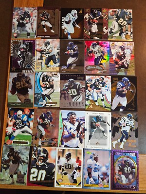 NATRONE MEANS - **Lot of 25 Different (5 RC's)** - Chargers - (All NRMT-MINT) #1