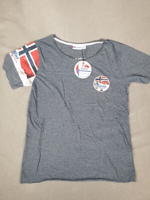 Nebulus T-Shirt 'LILLEBROR' – Stylisches Rundhals-Shirt In Sommerlichen Farben Mit Yachting-Logo