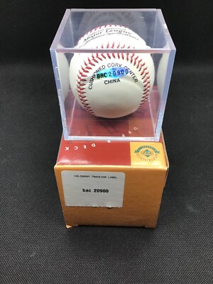 Michael Jordan Upperdeck Authenticated Autographed Baseball w/COA