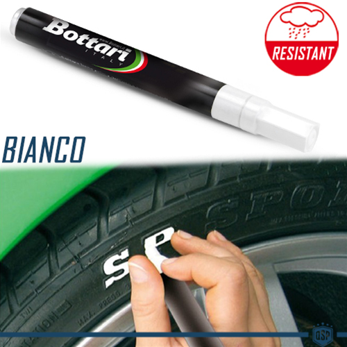 Pennarello Pneumatici Keenso Rosso - Marcature Impermeabili Per Gomme Auto E Moto - Foto 5