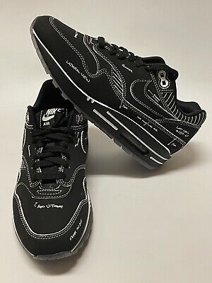 Nike Air Max 1 Sketch To Self Tinker Black CJ4286-001 Size Nike Air Max 1 Sketch To Self Tinker Black CJ4286-001 Size