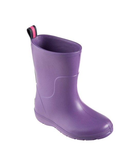 Totes Little Girls Rain Boots PURPLE 