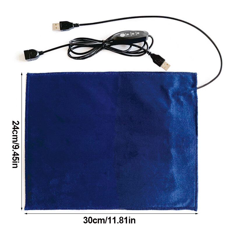 3045℃ Large Pet Electric Heat Mat Warmer Pad USB Blanket Dog Cat