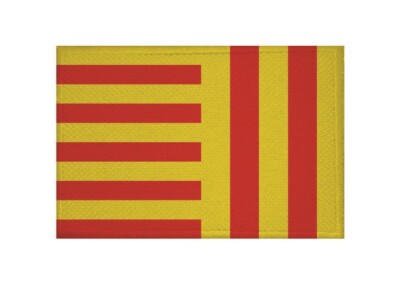 Aufnäher Labrys Lesbian Flagge – 9x6 Cm, Zum Aufbügeln Oder Aufnähen