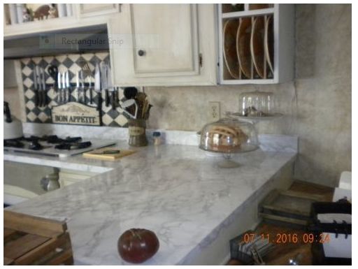 Self Adhesive Instant Coffee Granite Look Counter Top Film Roll 36