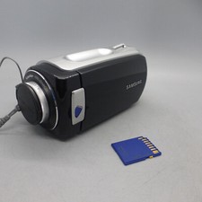 Samsung VP-MX10 Handheld High Definition Camcorder Black Tested