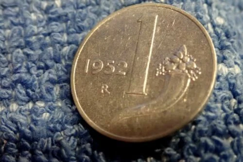 Pièces de monnaie du monde en aluminium de Italie