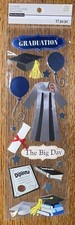 Recuerdos El Gran Día Graduación 3D Gorra y Vestido Diploma Graduados Escuela
