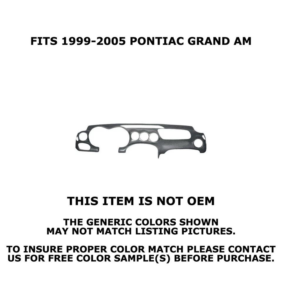 Cubierta de tablero Coverlay 18-402-DGR gris oscuro para 99-05 Pontiac Grand Am Foto 2 de 4