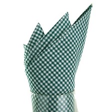 100 Cotton 13" - 13" Pocket Squares for Business, Weddings  Formals