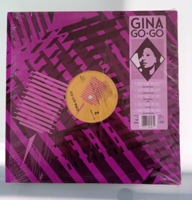 LP MAXI SINGOLO GINA GO GO ''I CAN'T FACE THE FACT'' NUOVO