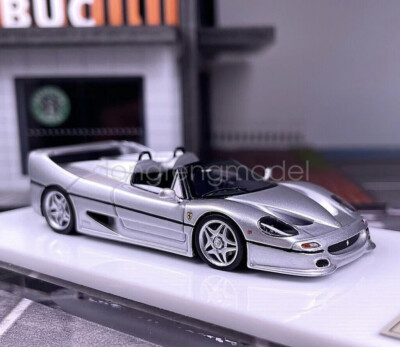 DMH 1:64 Scale Silver F50 Aperta Convertible Sport Car Model