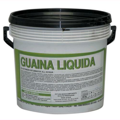 Guaina Liquida Bituminosa Nera Kg.18