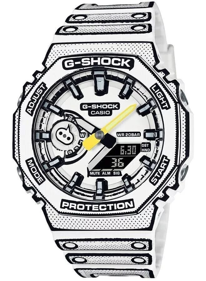 Casio G-SHOCK Limited BLANCO MANGA TEMA GA-2100MNG-7A