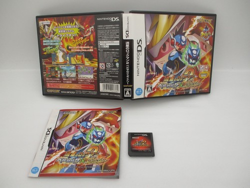 Nintendo DS Ryusei no Rockman 2 Berserk x Shinobi & Dinosaur w/2Cards Japan NDS - Picture 9 of 10
