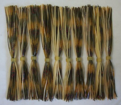 Umbrellas/Spinnerbait Skirts w/Tail 10 Colors To Choose from 5 in a Pack