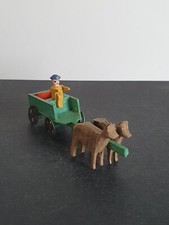 Rudawy Wozy Wozy Wozy Wozy Woły Wózek plandekowy 2 Wiszące drewno 1:87 H0 30s