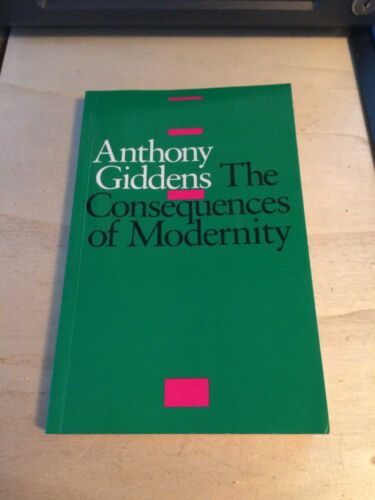 Anthony Giddens: The Consequences of Modernity 1994 Very Good Sociology PB - 第 1/1 張圖片