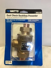 Watts 9DS-M3 1/2" Dual Check Valve with Atmospheric Vent 0953355