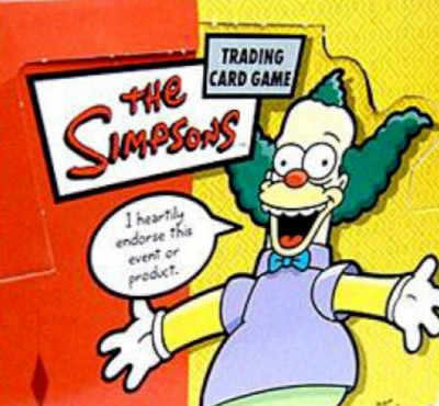 Die Simpsons Zauberer Sammelkartenspiel Wählen Sie Ihre eigene Cartoon-Karte 2003