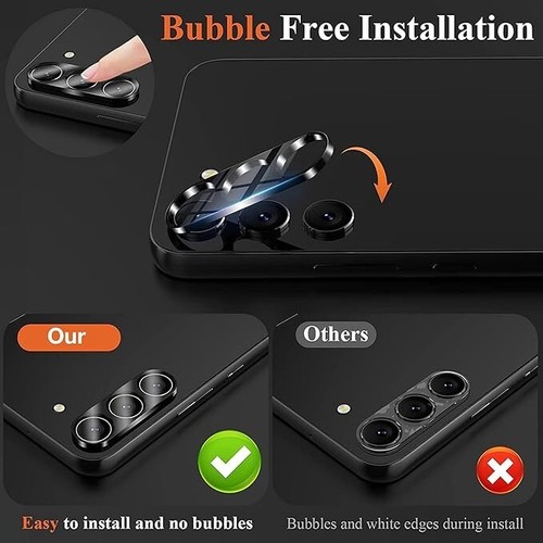 For Samsung Galaxy S24 FE Tempered Glass Screen Protector And Camera Protector - Picture 15 of 24