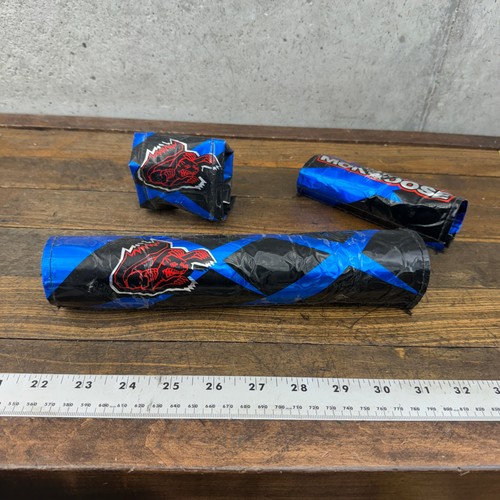 Mongoose BMX Pad Set Mini Pit Bike Small Old School BMX Maurice Stem Frame Bar - 第 4/13 張圖片