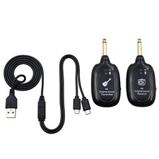 HF Guitar Wireless Transmitter Receiver Rechargeable