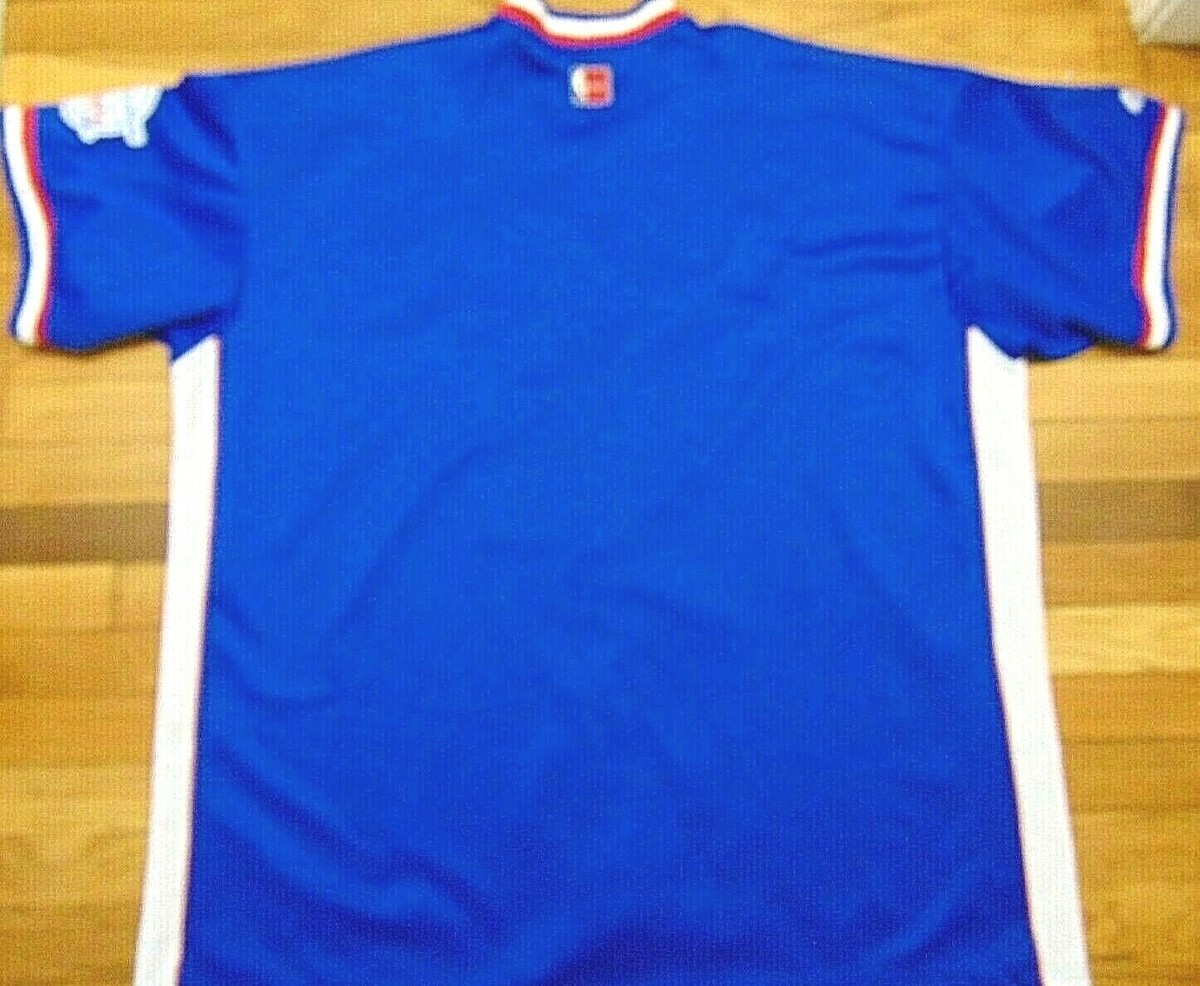 VINTAGE MAJESTIC HWC NBA BALTIMORE BULLETS BLUE WARM UP