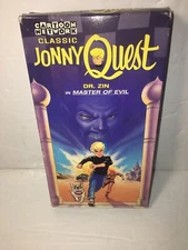 Jonny Quest VHS Dr Zin Master of Evil Cartoon Network Hanna Barbera Johnny 1964
