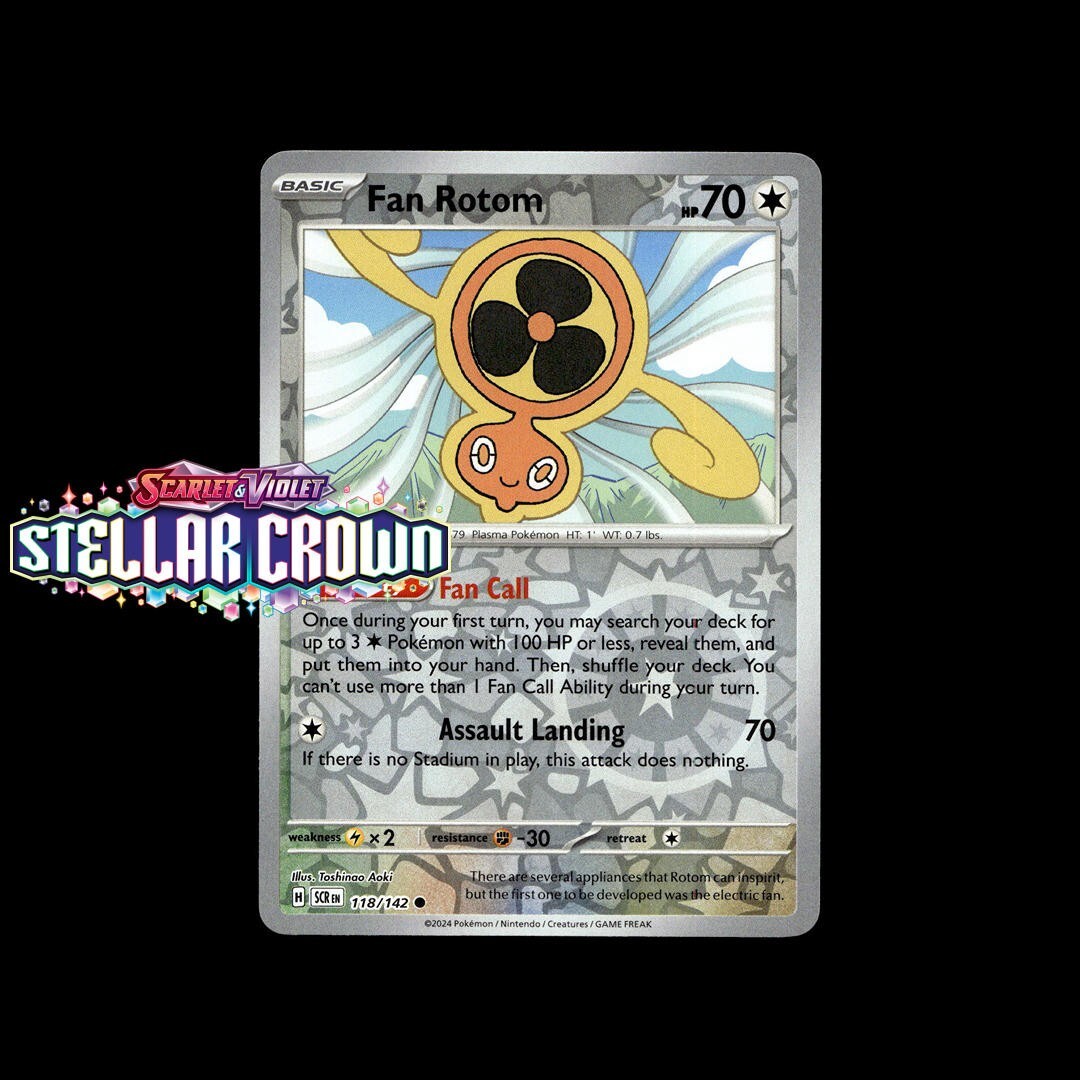 Pokemon TCG - Stellar Crown: Choose Your Card - All Reverse Holos/ex/Ace Spec