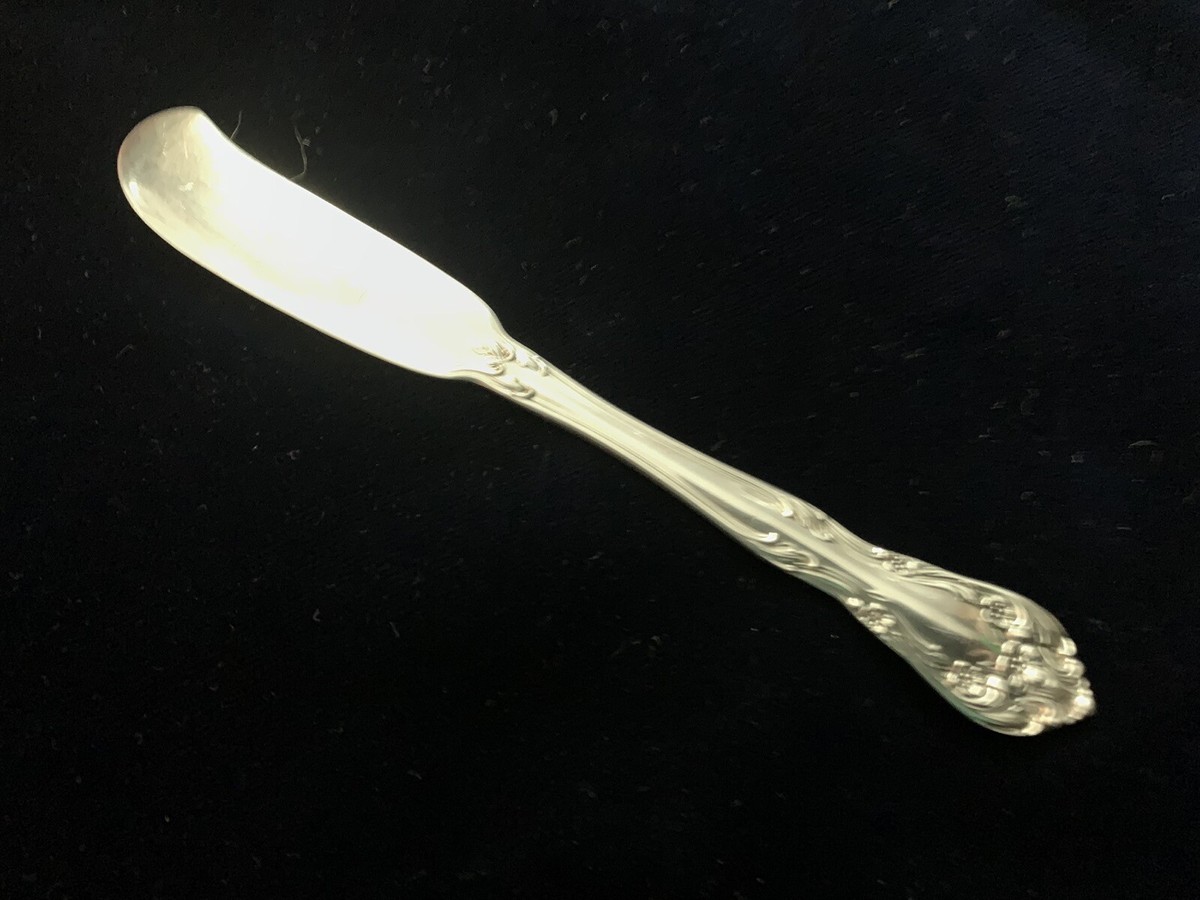 Alvin Sterling Flatware, Chateau Rose, Butter Knife, 5 3/4 inches