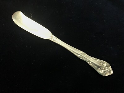 Alvin Sterling Flatware, Chateau Rose, Butter Knife, 5 3/4 inches